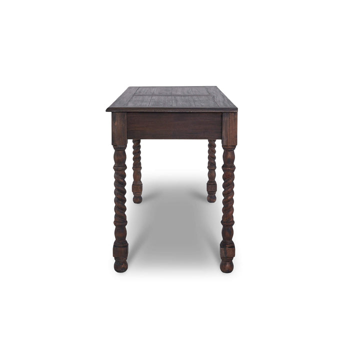 Bramble - Console Desk w- Barley Twist Leg - 23583WHD - GreatFurnitureDeal