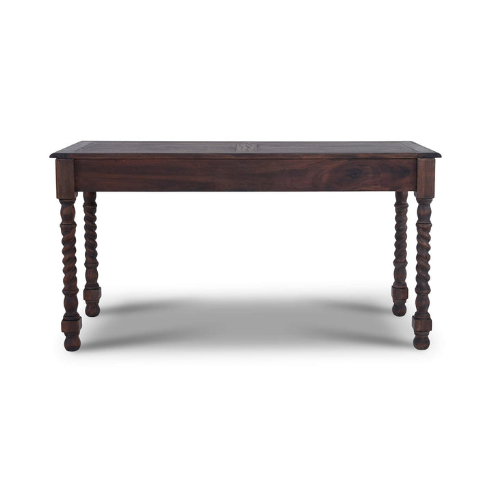 Bramble - Console Desk w- Barley Twist Leg - 23583WHD - GreatFurnitureDeal