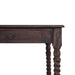 Bramble - Console Desk w- Barley Twist Leg - BR-23583WHD - GreatFurnitureDeal