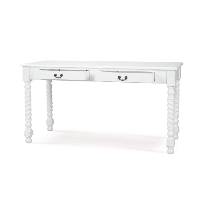 Bramble - Console Desk w/ Barley Twist Leg - BR-23583HRW----LDT - GreatFurnitureDeal