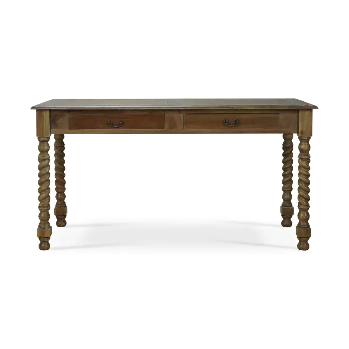 Bramble - Console Desk w/ Barley Twist Leg - 23583STW - GreatFurnitureDeal