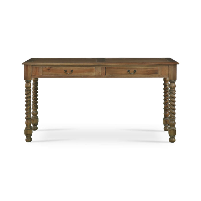 Bramble - Console Desk w- Barley Twist Leg - BR-23583WHD