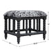 Uttermost - Rancho Faux Cow Hide Small Bench - 23589 - GreatFurnitureDeal