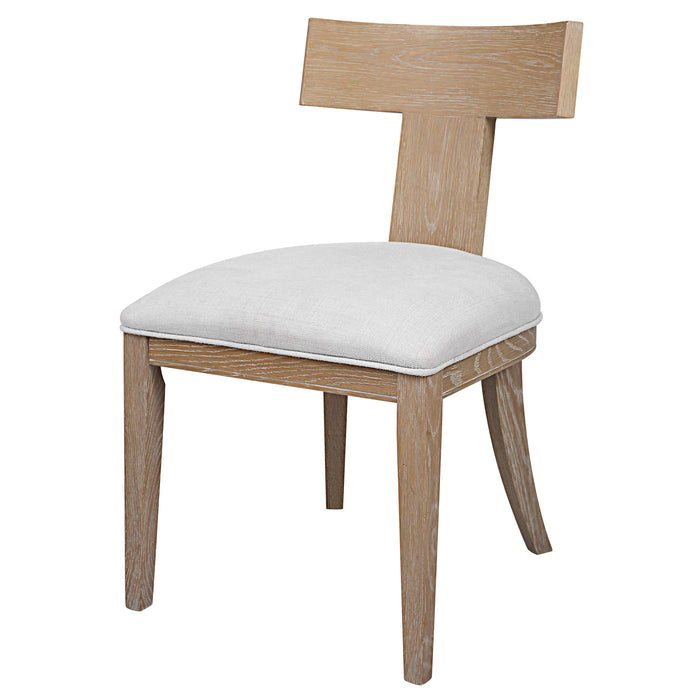 Uttermost - Idris Armless Chair Natural - 23595
