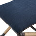 Uttermost - Firth Small Navy Fabric Bench - 23598 - GreatFurnitureDeal