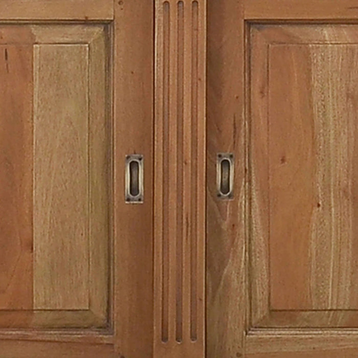 Bramble - Hudson 99" Bookcase w- Sliding Doors - BR-23632 - GreatFurnitureDeal