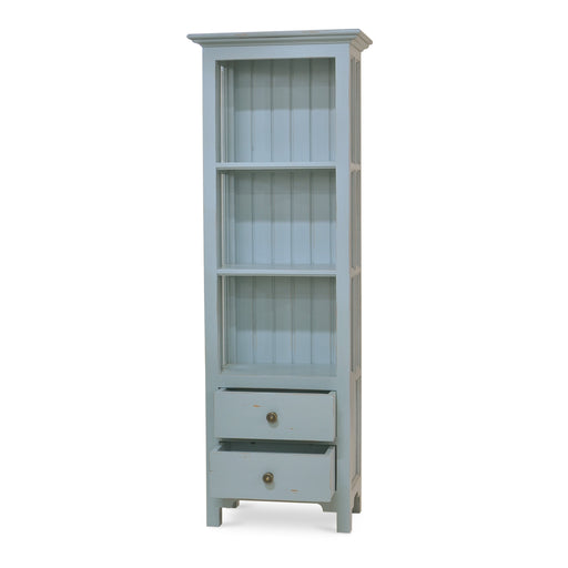 Bramble - Aries 2 Drawer Bookcase in Ocean Blue - BR-23645OCB----- - GreatFurnitureDeal