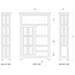 Bramble - Aries Kitchen Single Door Cupboard in White Harvest-Driftwood - BR-23646WHD-DRW - GreatFurnitureDeal