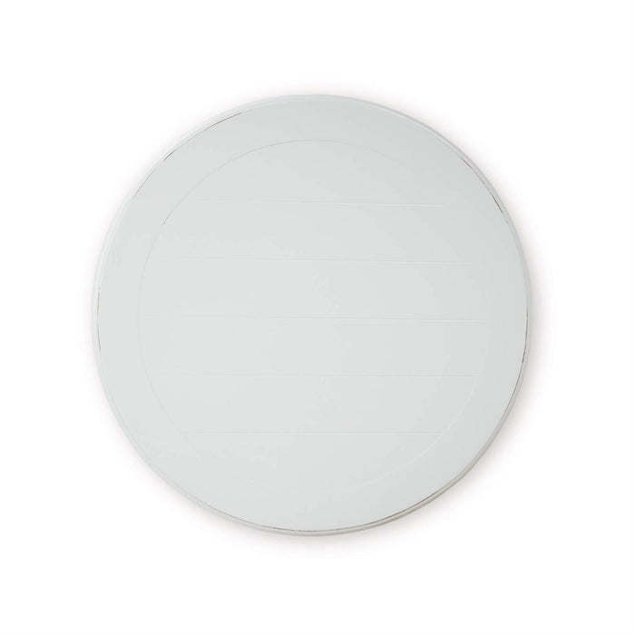 Bramble - Luna Round 3 Tier Side Table in Architectural White - 23654HRW----LDT