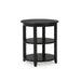 Bramble - Luna Round 3 Tier Side Table in Batavia Black - 23654BBA----- - GreatFurnitureDeal