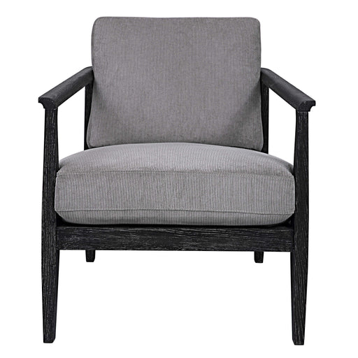 Uttermost - Brunei Modern Gray Accent Chair - 23657 - GreatFurnitureDeal