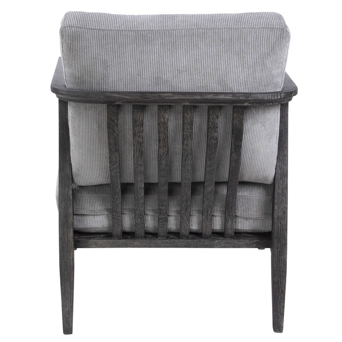 Uttermost - Brunei Modern Gray Accent Chair - 23657