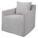 Uttermost - Welland Gray Swivel Chair - 23658 - GreatFurnitureDeal