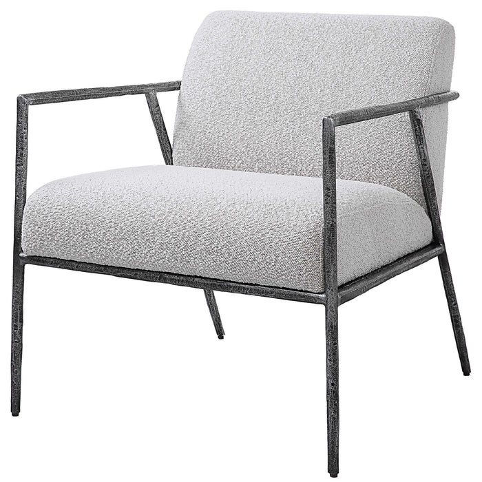 Uttermost - Brisbane Light Gray Accent Chair - 23660