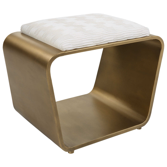 Uttermost - Hoop Small Gold Bench - 23673
