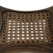 Bramble - Montego Side Table in Straw Wash w/ Rattan Glaze Shelf - 23677STW-RGZE--- - GreatFurnitureDeal
