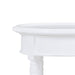 Bramble - Montego Side Table in White Harvest w/ Rattan Natural Shelf - 23677WHD-RNAT--- - GreatFurnitureDeal
