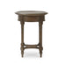 Bramble - Montego Side Table in Straw Wash w/ Rattan Glaze Shelf - 23677STW-RGZE--- - GreatFurnitureDeal