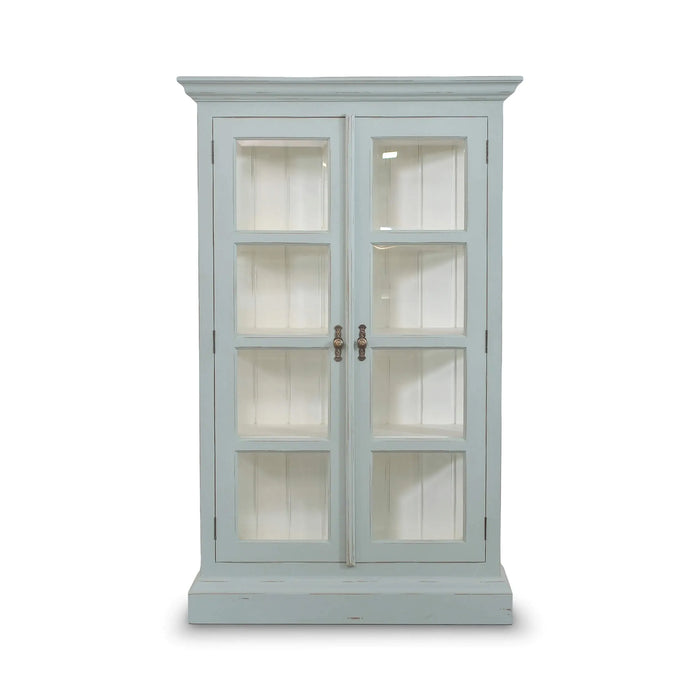 Bramble - Ashton 2 Door Display Cabinet w/ 4 LED - BR-63681 - GreatFurnitureDeal