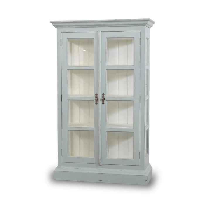 Bramble - Ashton 2 Door Display Cabinet w/ 4 LED - BR-63681 - GreatFurnitureDeal