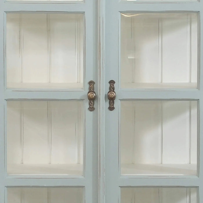 Bramble - Ashton 2 Door Display Cabinet w/ 4 LED - BR-63681 - GreatFurnitureDeal