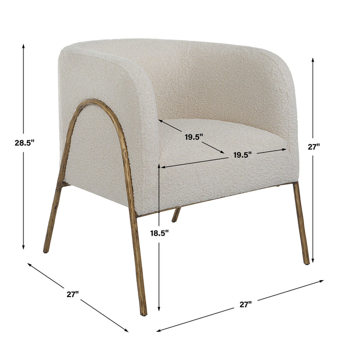 Uttermost - Jacobsen Denim Barrel Chair - 23686