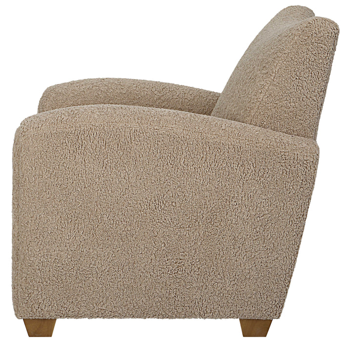 Uttermost - Teddy Latte Accent Chair - 23694 - GreatFurnitureDeal