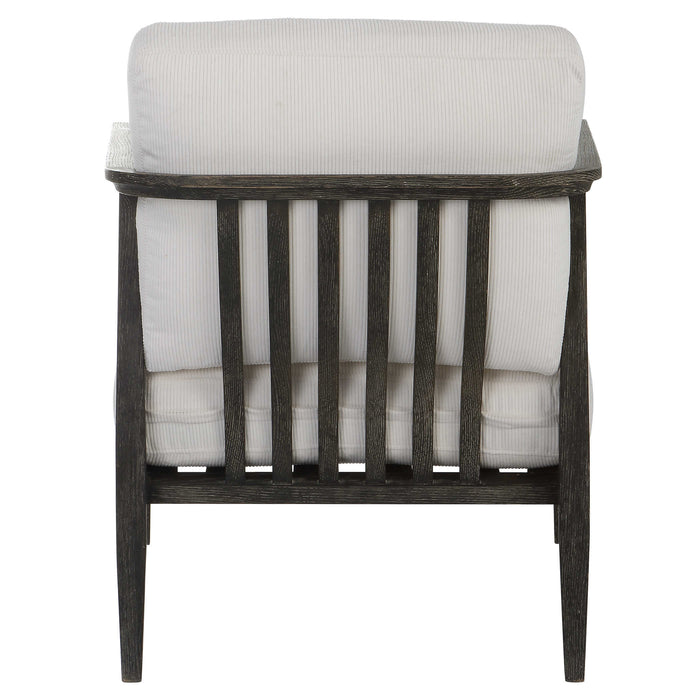 Uttermost - Brunei White Accent Chair - 23696