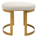 Uttermost - Infinity Gold Accent Stool - 23698 - GreatFurnitureDeal