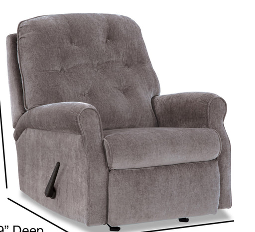 Motion Ease - Dori Small Scale Rocker Recliner in Slate - 237-91-14 - GreatFurnitureDeal