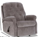 Motion Ease - Dori Small Scale Rocker Recliner in Slate - 237-91-14 - GreatFurnitureDeal