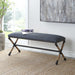 Uttermost - Firth Rustic Navy Bench - 23713 - GreatFurnitureDeal