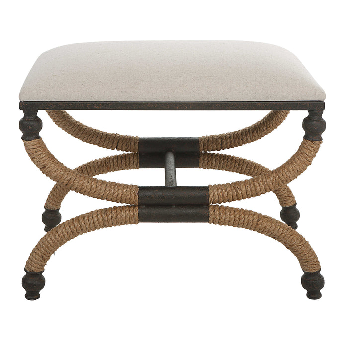 Uttermost - Icaria Upholstered Small Bench - 23741 - GreatFurnitureDeal