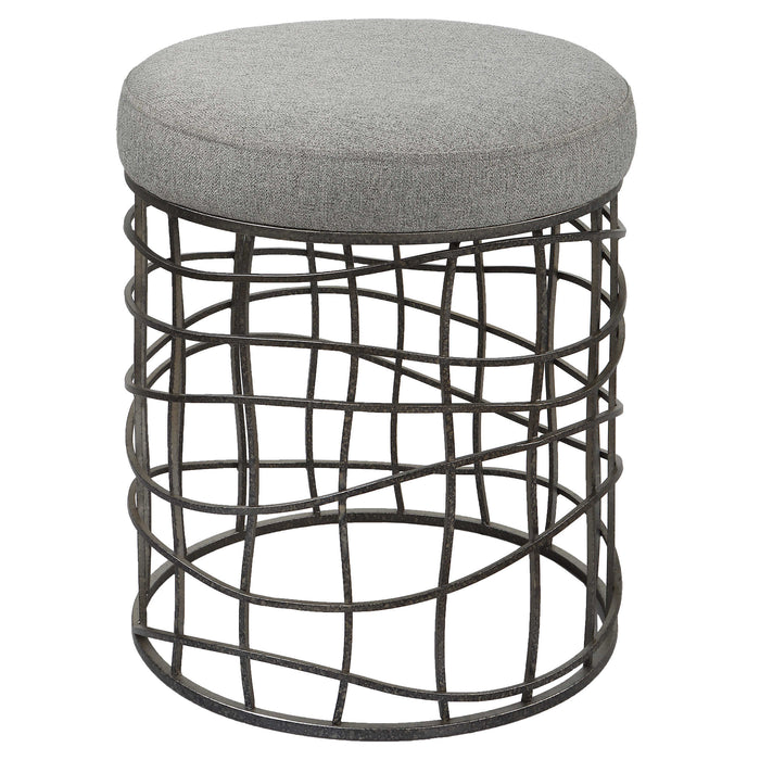Uttermost - Carnival Iron Round Accent Stool - 23748