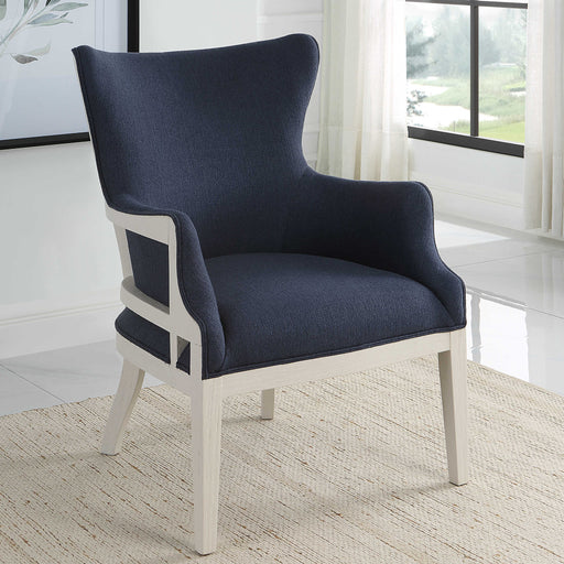Uttermost - Gordonston Blue Fabric Accent Chair - 23753 - GreatFurnitureDeal