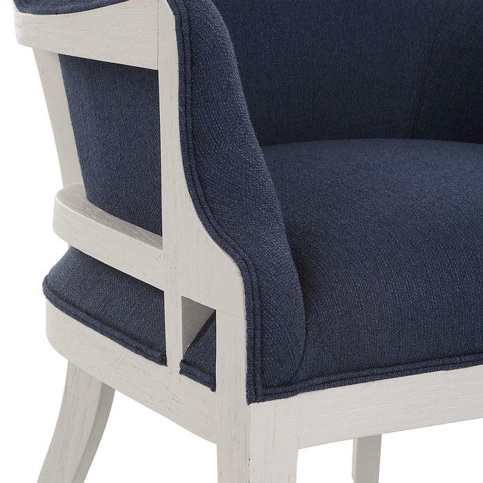 Uttermost - Gordonston Blue Fabric Accent Chair - 23753