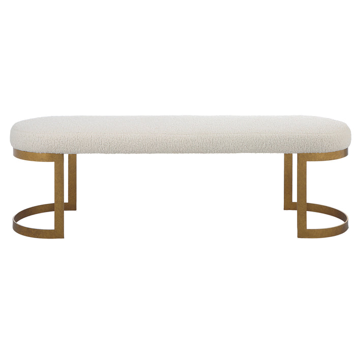 Uttermost - Infinity Gold Bench - 23757