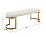Uttermost - Infinity Gold Bench - 23757 - GreatFurnitureDeal
