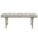 Uttermost - Imperial Upholstered Gray Bench - 23765 - GreatFurnitureDeal