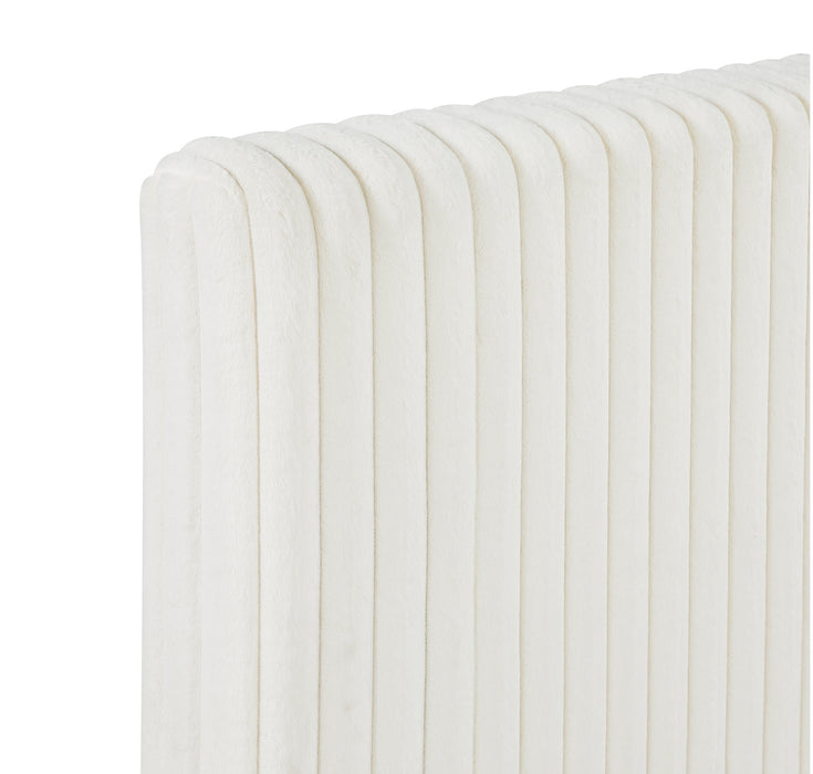 Homelegance - Linea California King Bed in Pearl White - 2384K-1CK*