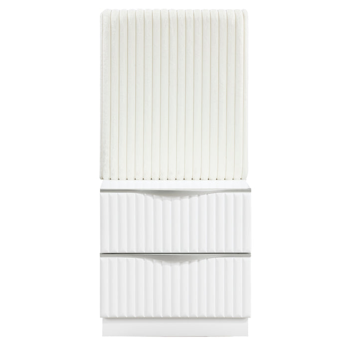 Homelegance - Linea 5 Piece Queen Wall Bed in Pearl White - 2384-1*WB