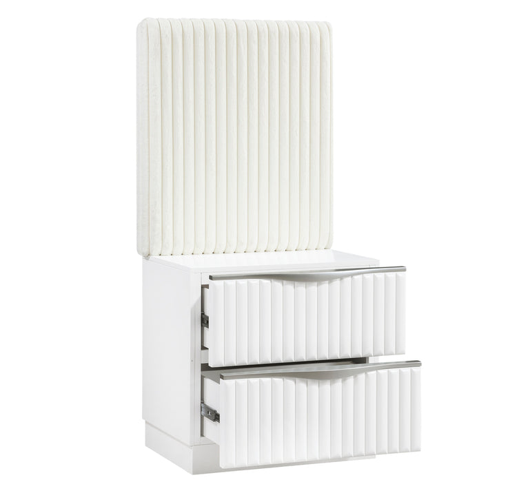 Homelegance - Linea 5 Piece Queen Wall Bed in Pearl White - 2384-1*WB