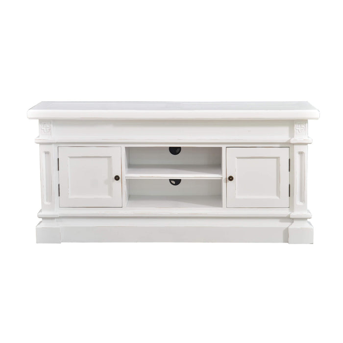Bramble - Roosevelt Media Cabinet in Architectural White - US-WS-23862HRW----LDT - GreatFurnitureDeal