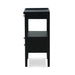 Bramble - Eton 2 Drawer Side Table w/ Pull Out Shelf In Batavia Black - 23873BBA - GreatFurnitureDeal