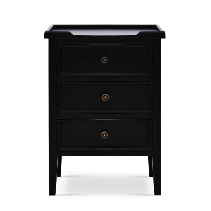 Bramble - Eton 3 Drawer End Table in Batavia Black - 23874BBA-----