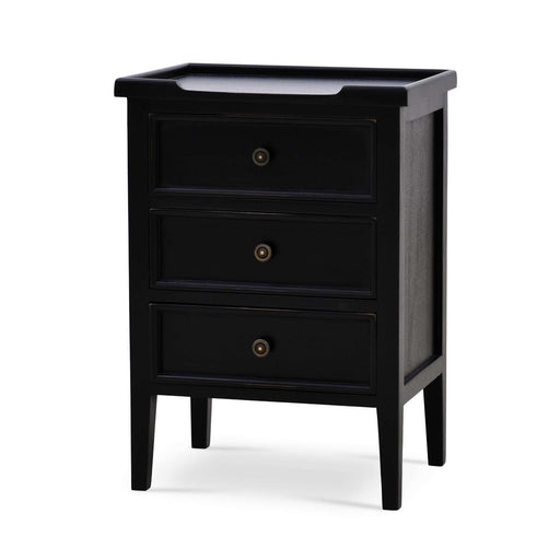 Bramble - Eton 3 Drawer End Table in Batavia Black - 23874BBA----- - GreatFurnitureDeal