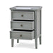 Bramble - Eton 3 Drawer End Table in Grey Charleston - 23874GCH----- - GreatFurnitureDeal