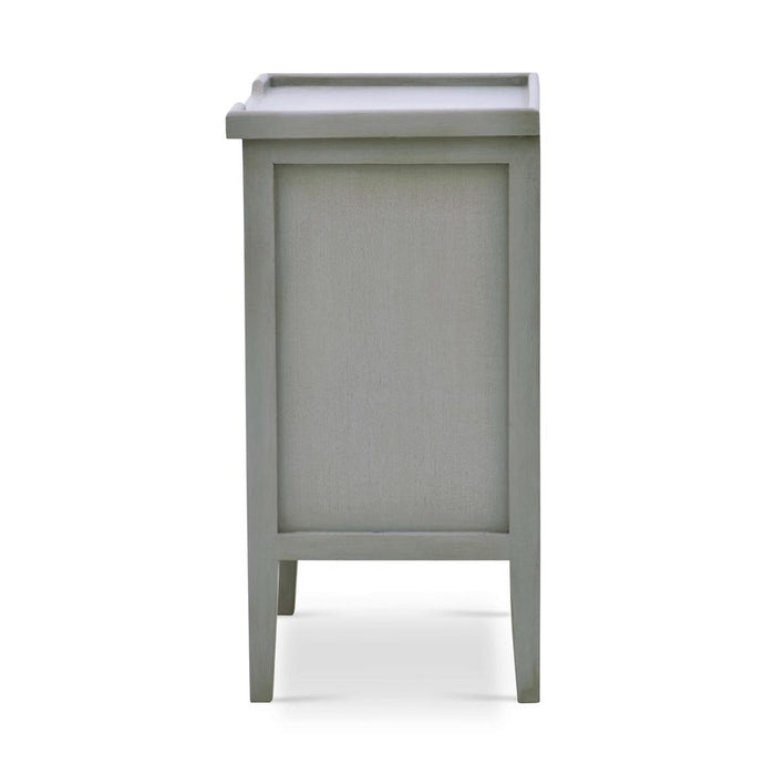 Bramble - Eton 3 Drawer End Table in Grey Charleston - 23874GCH----- - GreatFurnitureDeal