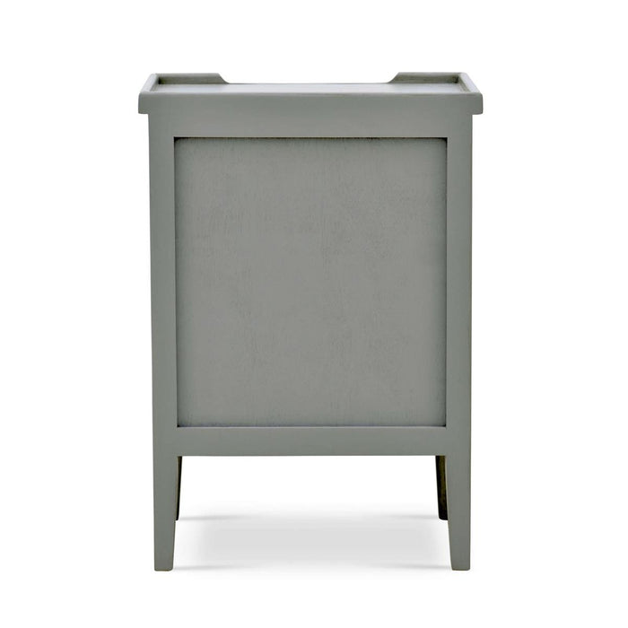 Bramble - Eton 3 Drawer End Table in Grey Charleston - 23874GCH----- - GreatFurnitureDeal