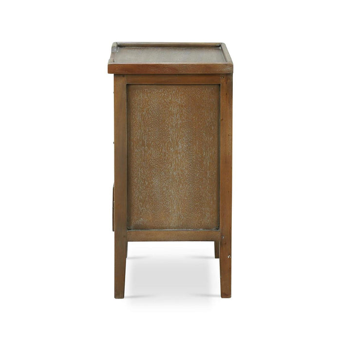 Bramble - Eton 3 Drawer End Table in Straw Wash - 23874STW----- - GreatFurnitureDeal